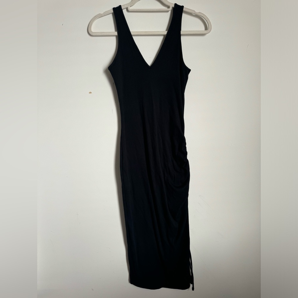 a new day Black V-Neck Maxi Dress